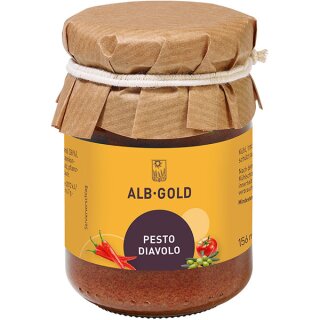ALB GOLD Pesto Diavolo 130g Glas